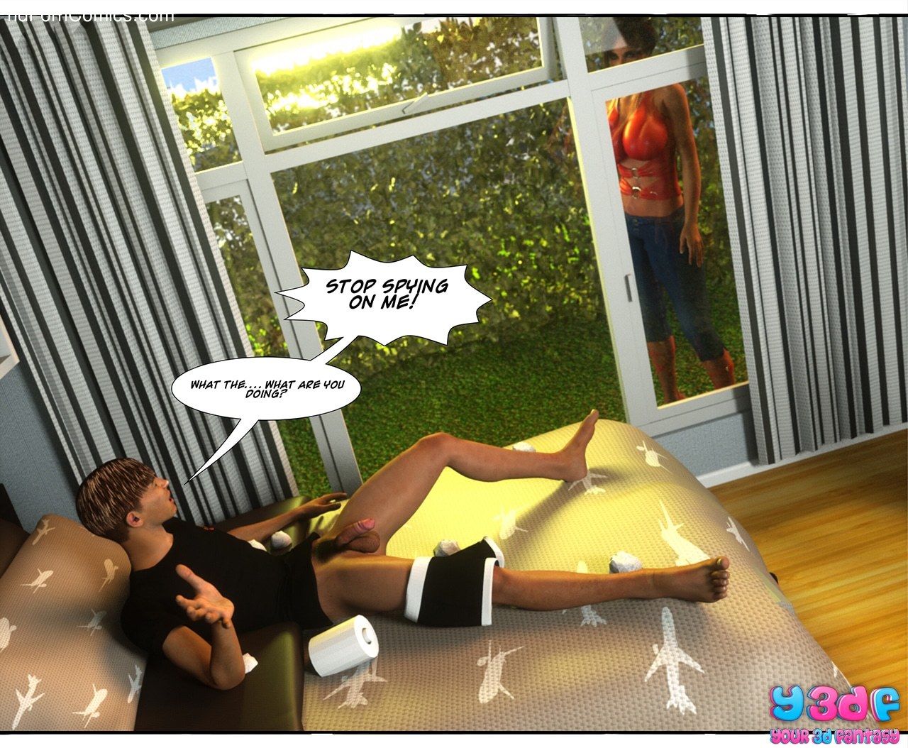 Y3DF- Something is Bugging Me23 free sex comic